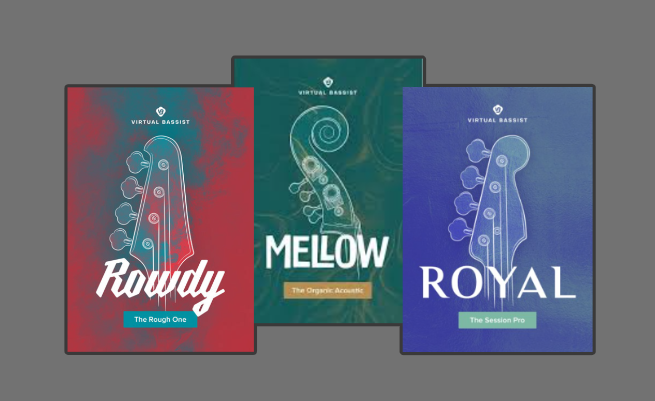 Ujam Virtual Bassist Bundle (Mellow 2, Rowdy 2, Royal 2